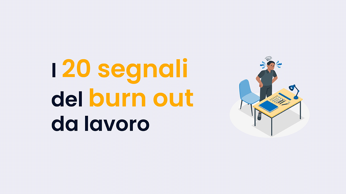 persona non riesce a lavorare burnout