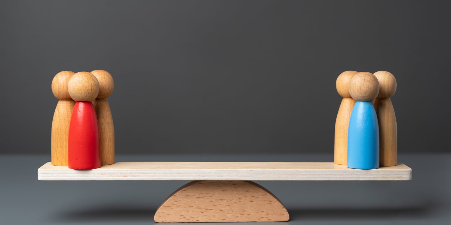 equilibrio tra tasselli in legno ux designer